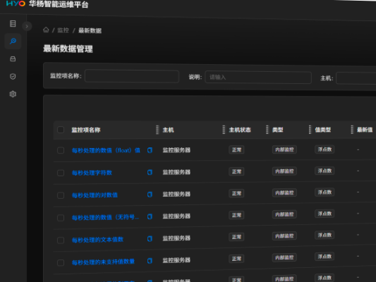 监控模块 - 端到端覆盖基础设施与应用
