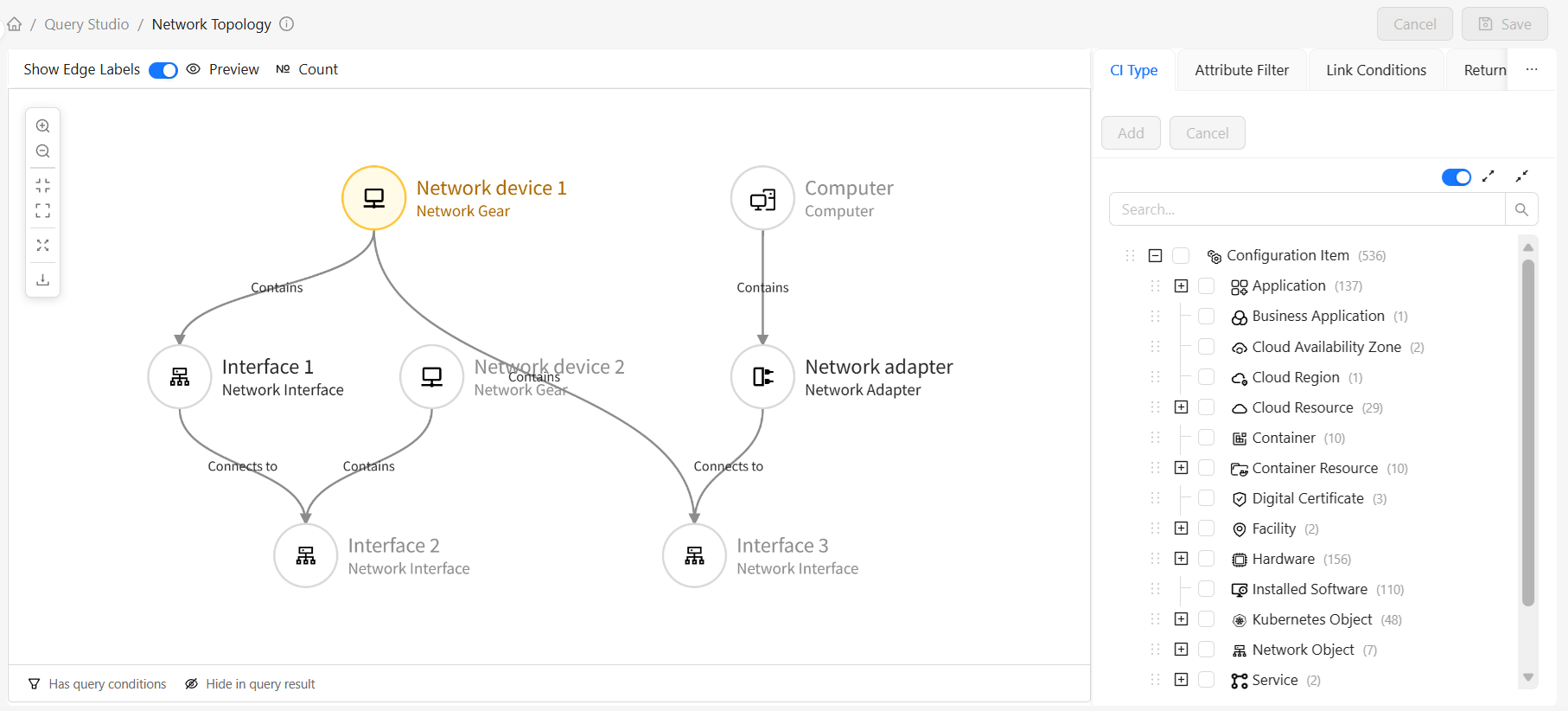 Query Detail Page